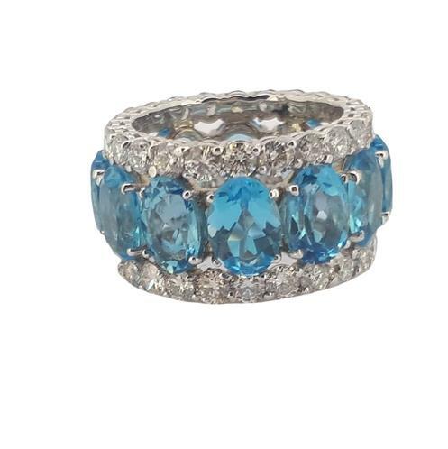 пръстен с топаз