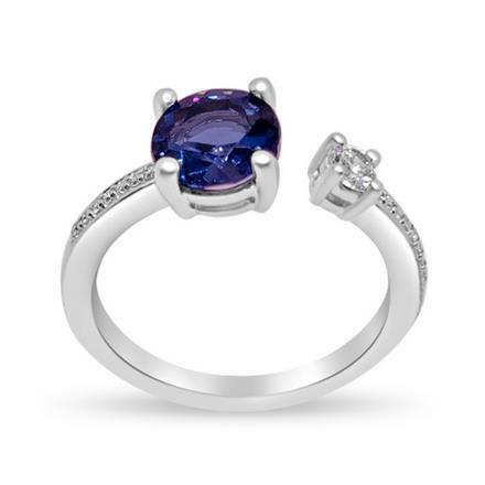 пръстен с топаз