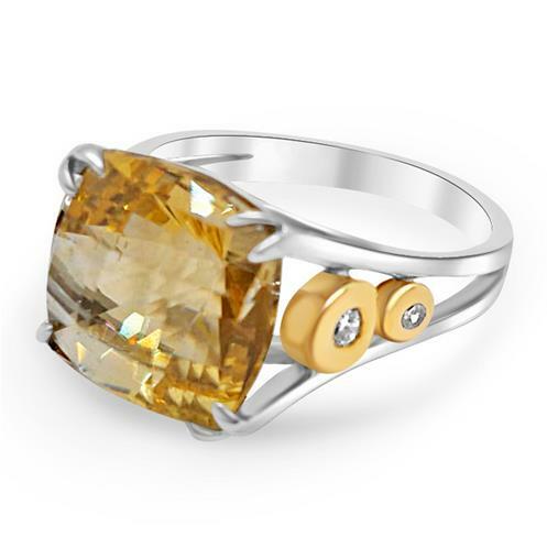 пръстен с топаз