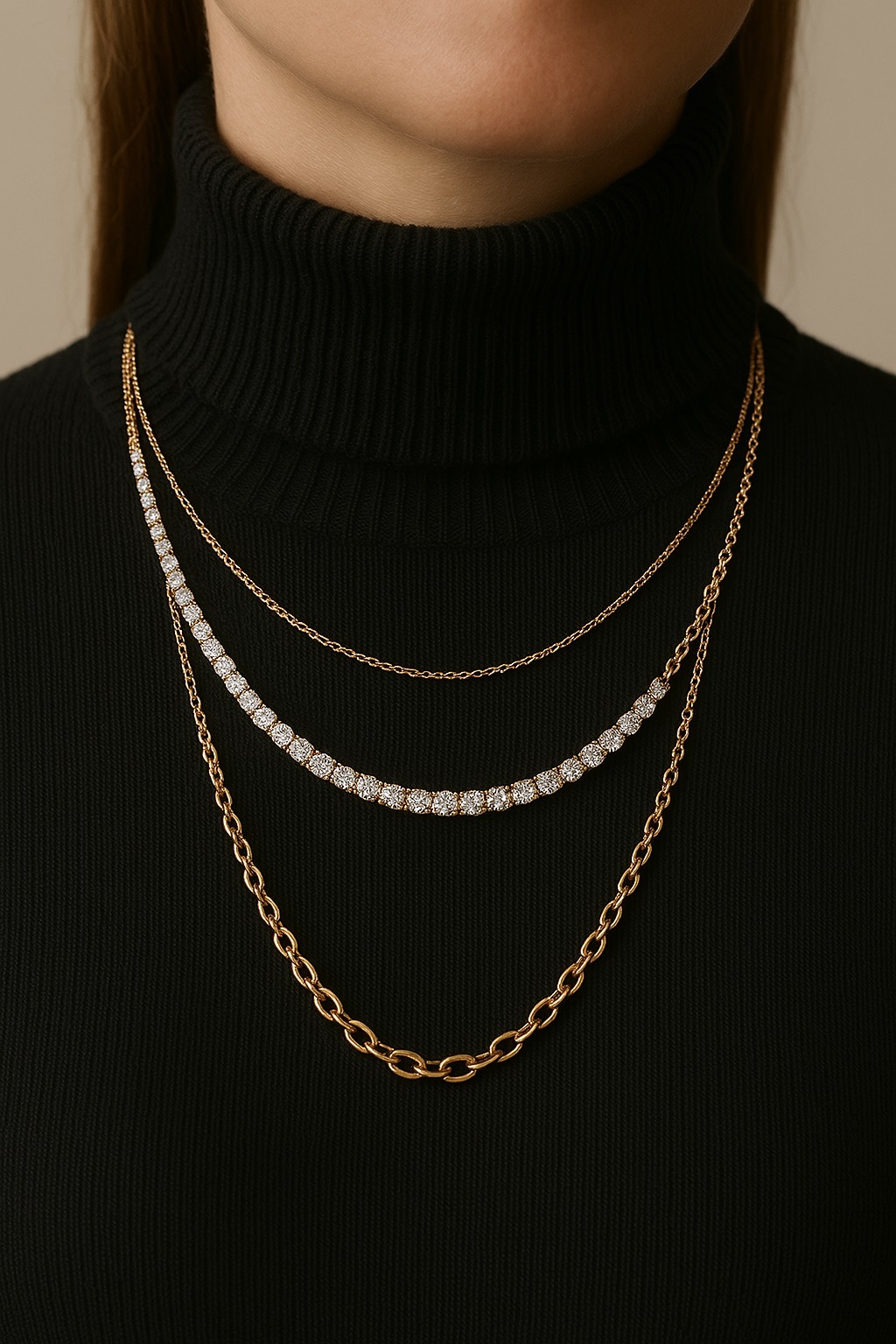 layering с диаманти