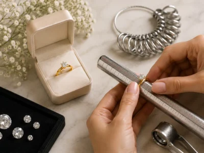 Как да определим размер на пръстен - как да определим размера на пръстен - Aisto Jewellery